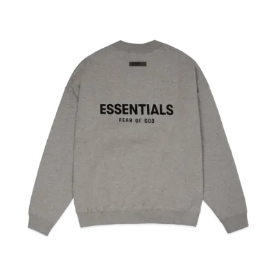 FEAR OF GOD ESSENTIALS Crewneck "Dark Oatmeal"