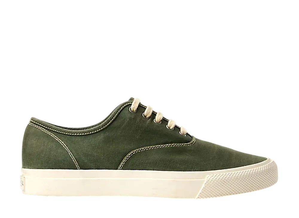 RRL Ralph Lauren Canvas Sneaker "Faded Forrest Green"