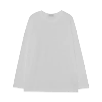 Yohji Yamamoto 30-Altima PS Round Neck Long Sleeve "Off White"