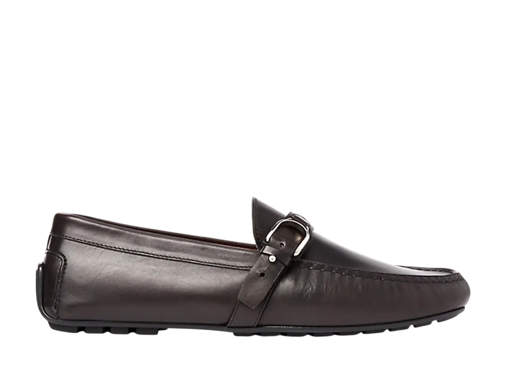 Ralph Lauren Purple Label Harold Calfskin Driver "Black"