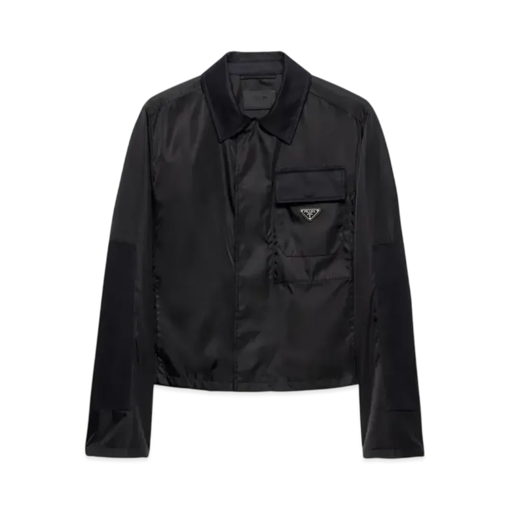 PRADA Men's Re-Nylon Jacket "Black"