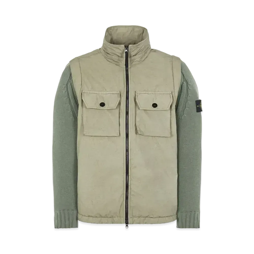 Stone Island 43812 NASLAN LIGHT WATRO WITH PRIMALOFT-TC "Sage Green"