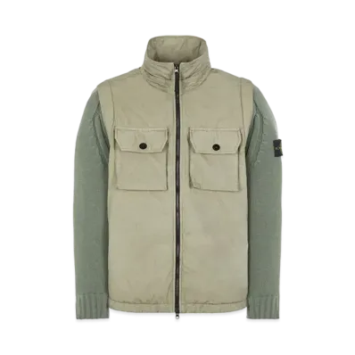 Stone Island 43812 NASLAN LIGHT WATRO WITH PRIMALOFT-TC "Sage Green"