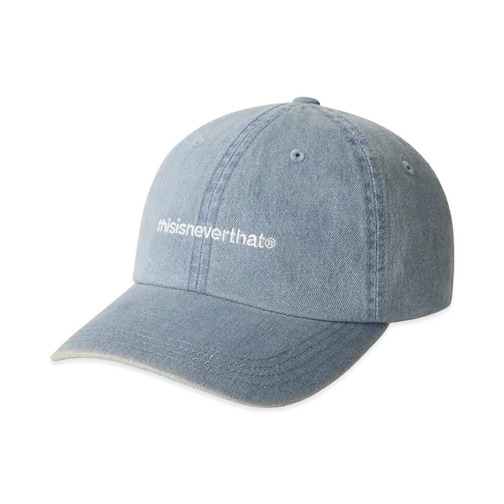 thisisneverthat Denim T-Logo Cap "Washed Blue"