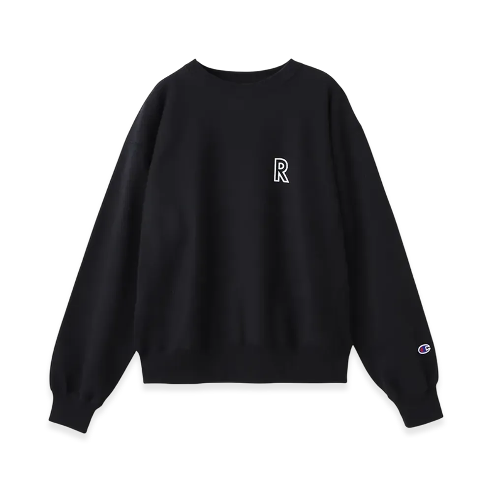 RHC Ron Herman x Champion Crewneck Sweatshirt "Black"