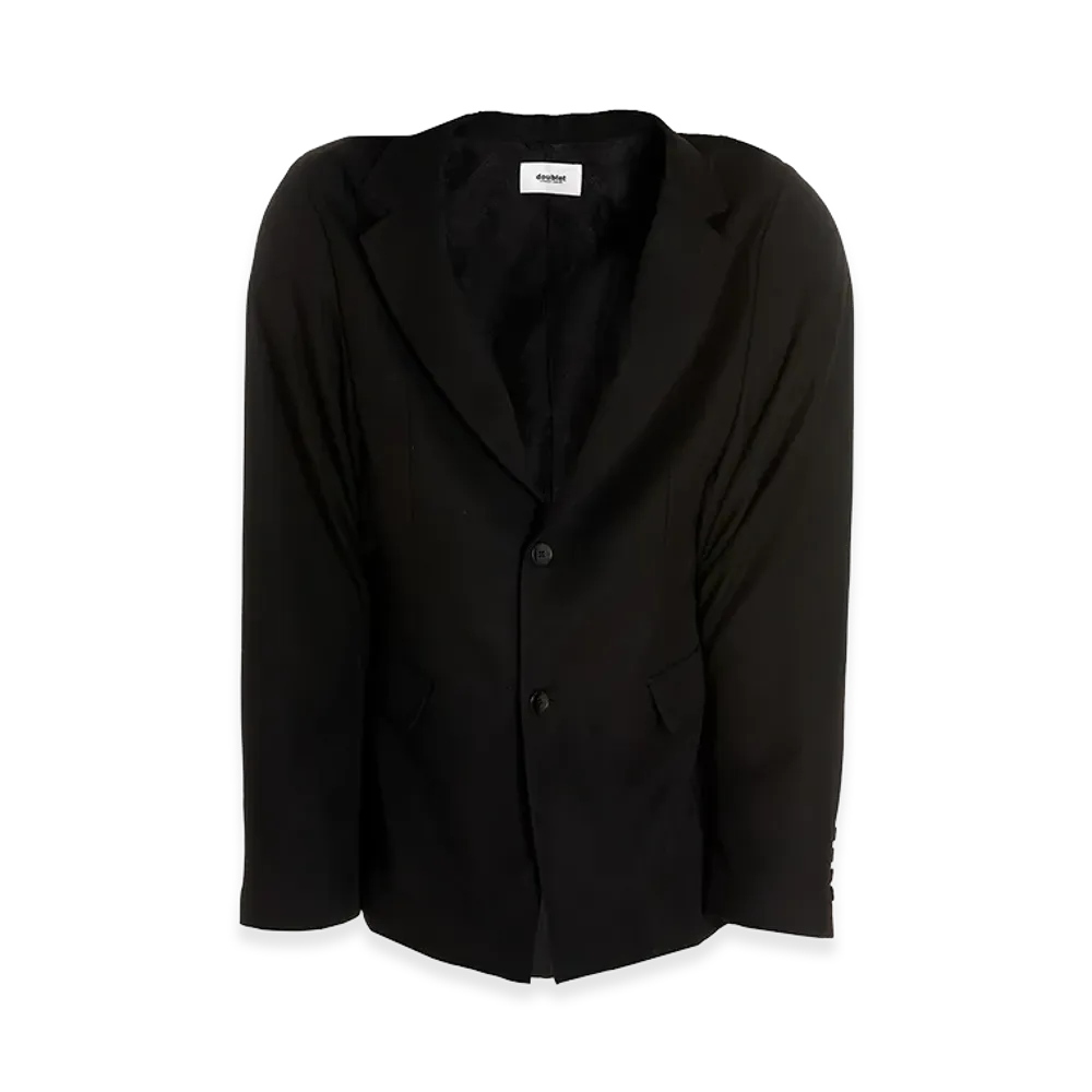 doublet Goose Back Blazer Jacket "Black"