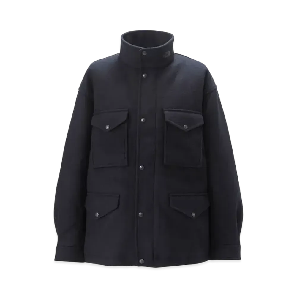 The North Face Windstopper Woodland Wool Jacket "Aviator Navy"