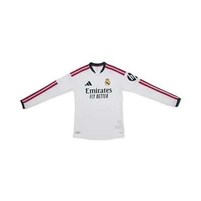 adidas 26-27 Real Madrid Home Authentic Long Sleeve Jersey "White"