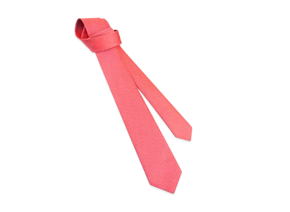 BVLGARI Logomania Tie "Red"