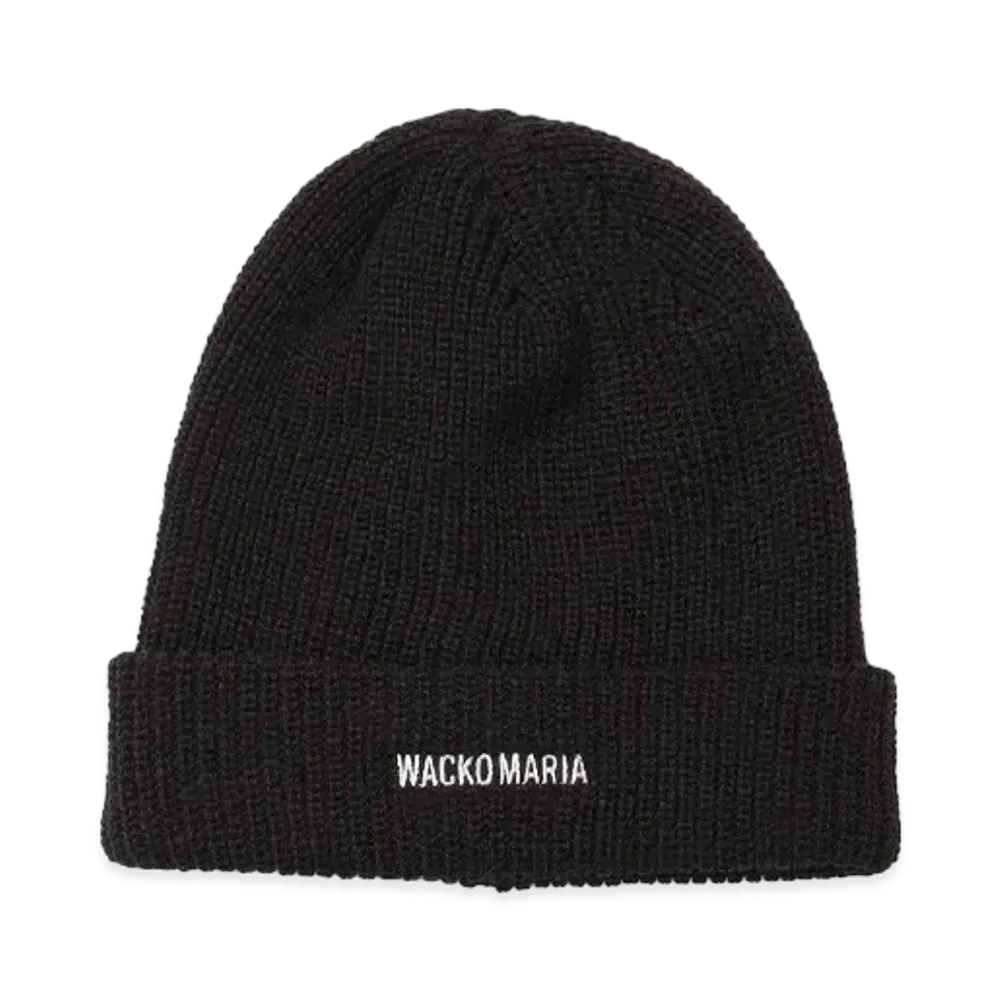 WACKO MARIA Watch Cap "Black"