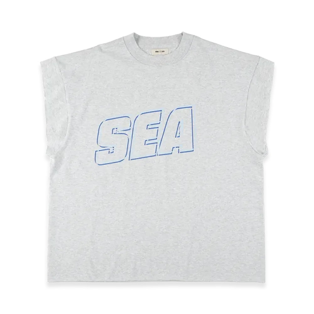 WIND AND SEA Sea Alive Cut Off Tee "Gray"