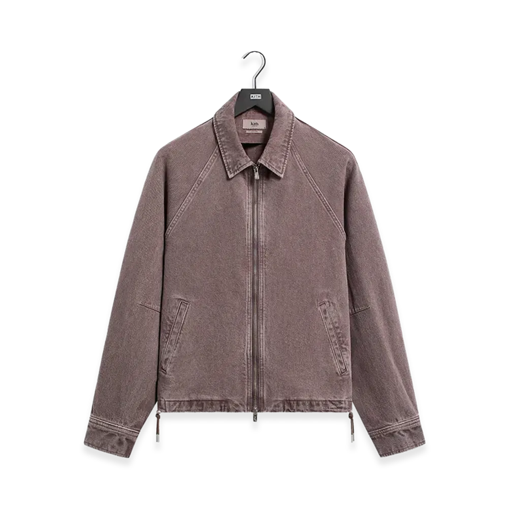 Kith Herringbone Denim Efron Jacket "Matrix"