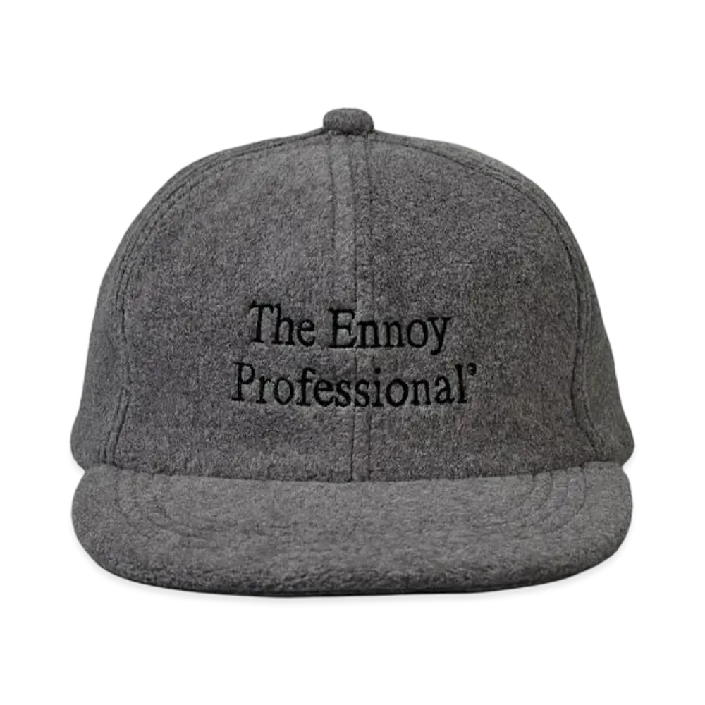 ENNOY 24AW Polartec Fleece Cap "Charcoal Gray"