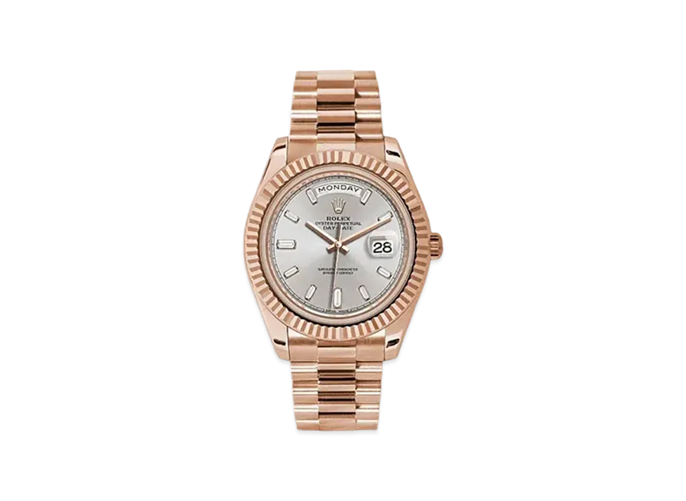 ROLEX Day-Date 40 Sundust Dial 10P Diamonds 228235A