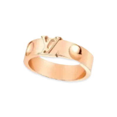 Louis Vuitton Empreinte Ring "Pink Gold"