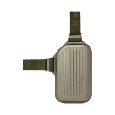 RIMOWA Personal - Aluminium Sling Clutch "Titanium"