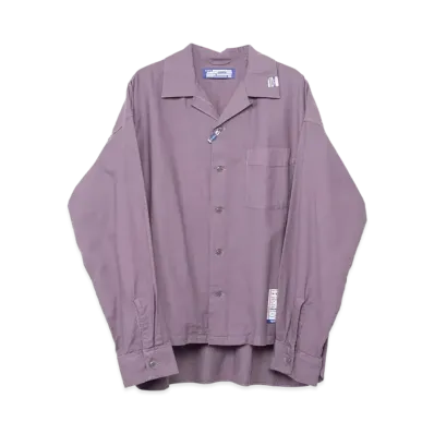 Maison MIHARA YASUHIRO Long-Sleeve Oxford Shirt "Purple"