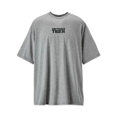 Onitsuka Tiger Oversized Tee "HeatherGrey"