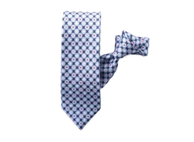 BVLGARI Logomania Tie "Blue"