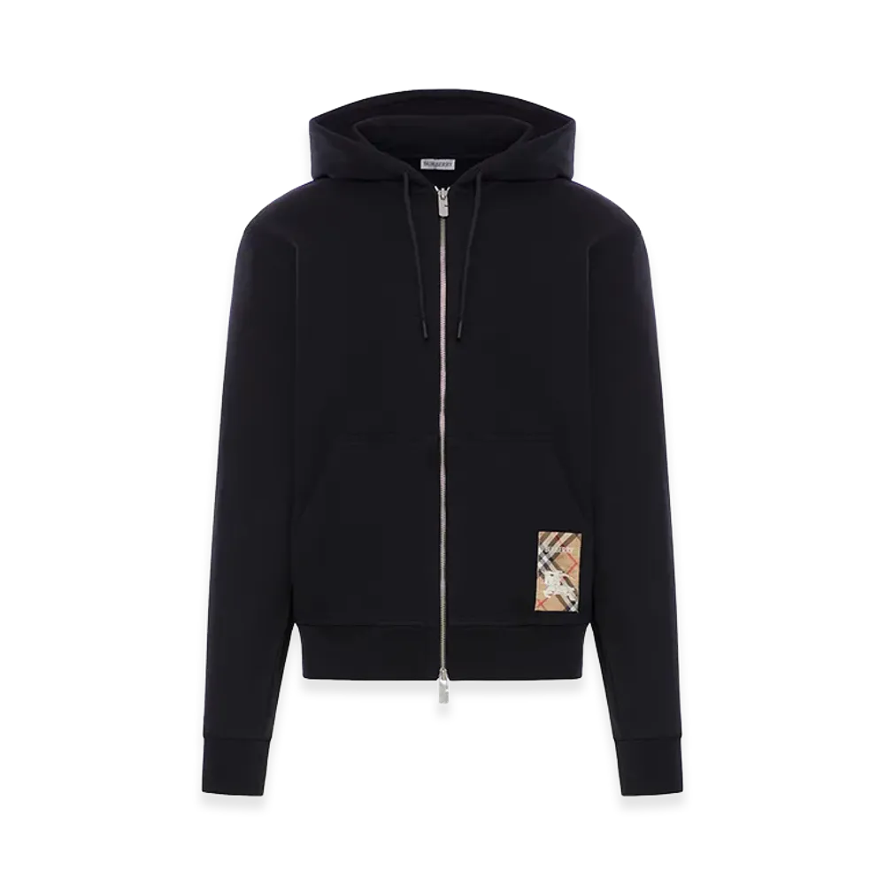 Burberry Hoodie With Zip "Black"