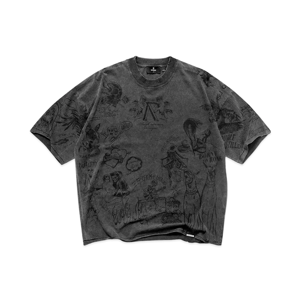 REPRESENT Legacy T-Shirt "Vintage grey"