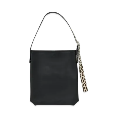 Hender Scheme One Side Belt Bag "Black/Dalmatian"