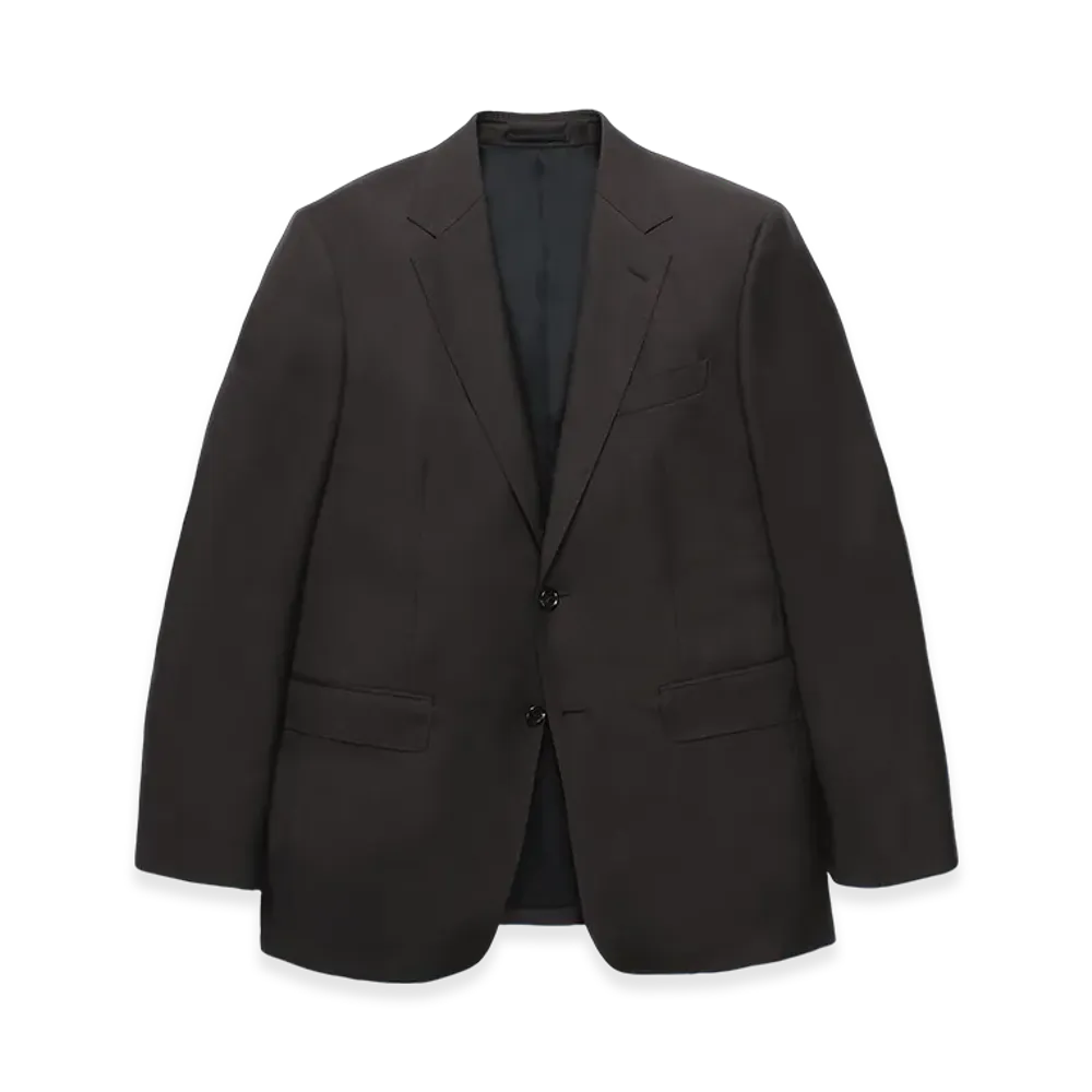 WACKO MARIA x Dormeuil Single Breasted Jacket "Dark Brown"