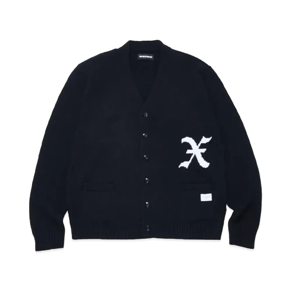 GOD SELECTION XXX Knit Cardigan GX-A24-KN-01 "Black"