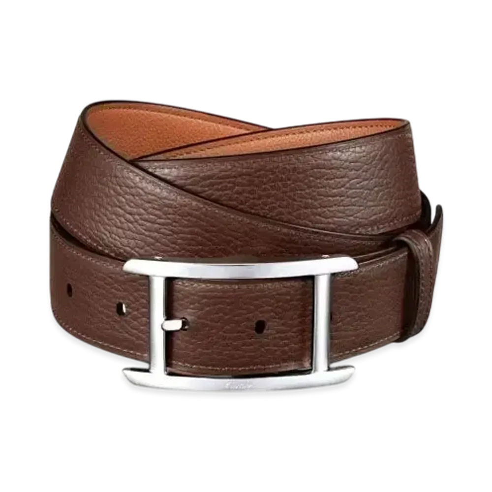 Cartier Belt, Tank de Cartier 3.5cm "Cubano/Chocolate"
