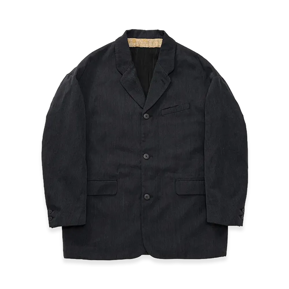 visvim Galen Wool JKT Pinstripe "Black"