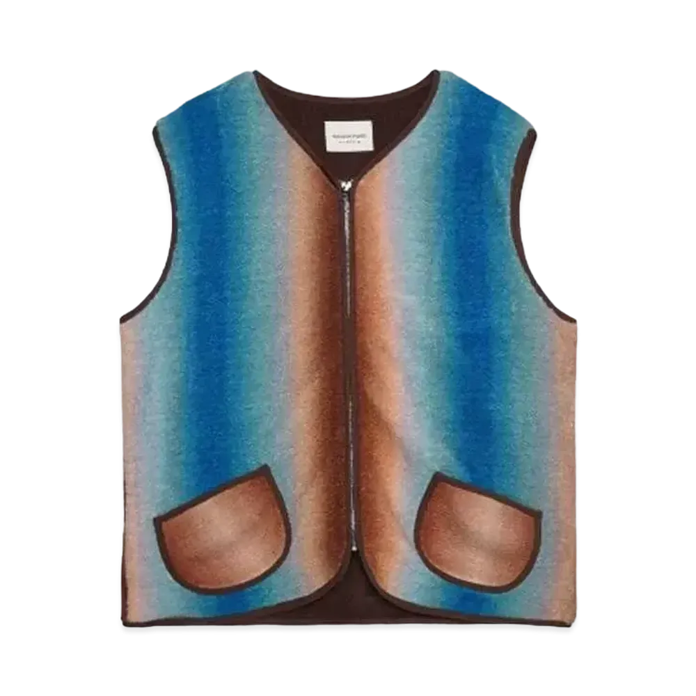 Walk In Paris Blue shepherd vest "BLUE"