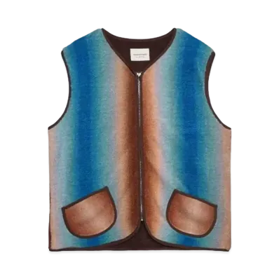 Walk In Paris Blue shepherd vest "BLUE"