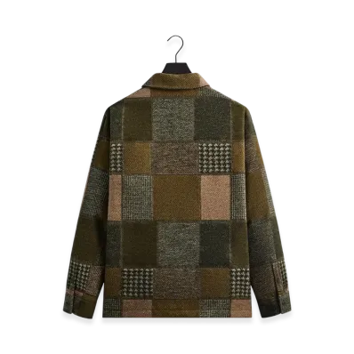 Kith Patchwork Wool Coaches Jacket "Chelonian"