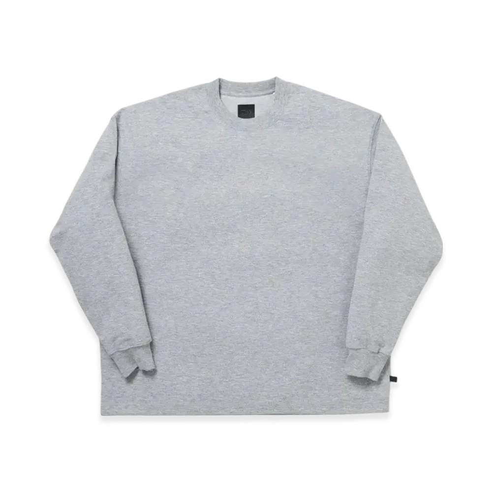 DAIWA PIER39 Tech Drawstring Tee L/S "Heather Gray"