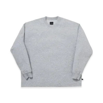 DAIWA PIER39 Tech Drawstring Tee L/S "Heather Gray"