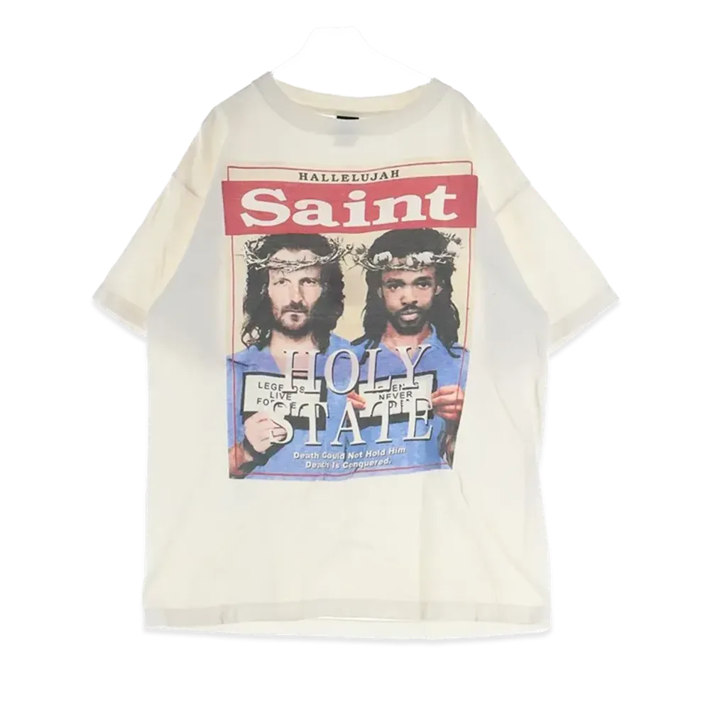 SAINT Mxxxxxx x Denim Tears HOLY STATE S/S T-Shirt "Off White"