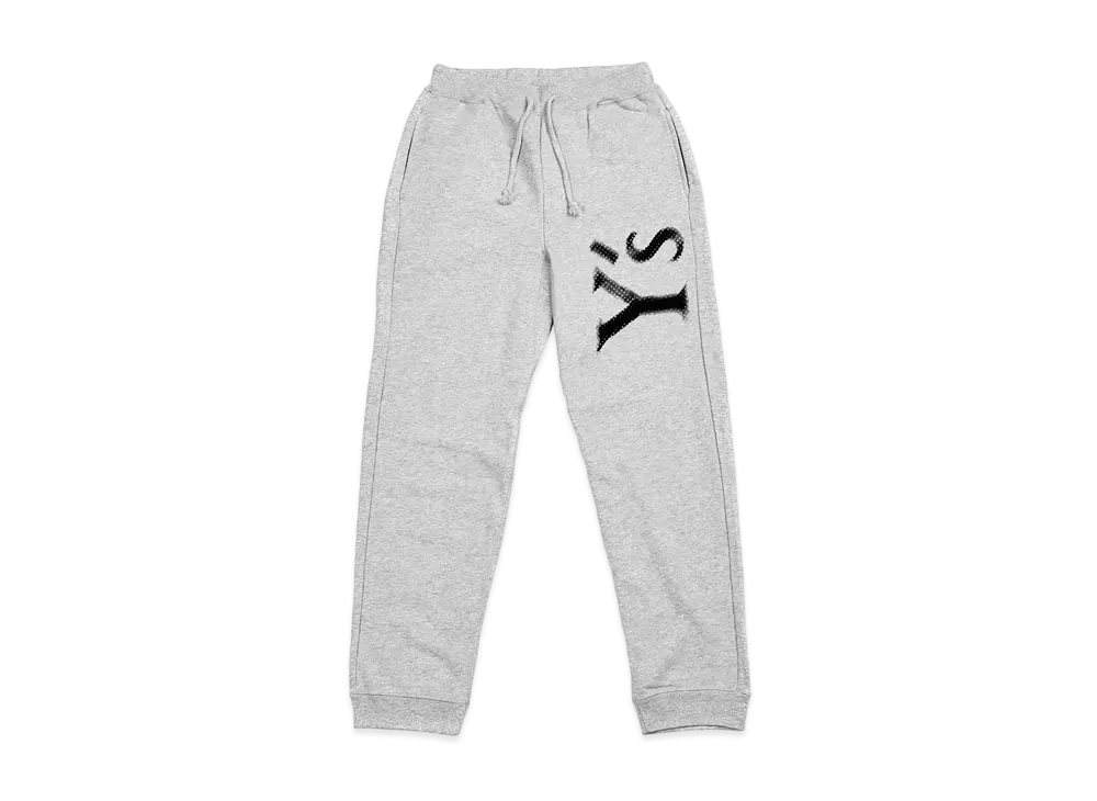 Yohji Yamamoto Y's -ONLINE EXCLUSIVE- Y's LOGO TRACK PANTS "Gray"
