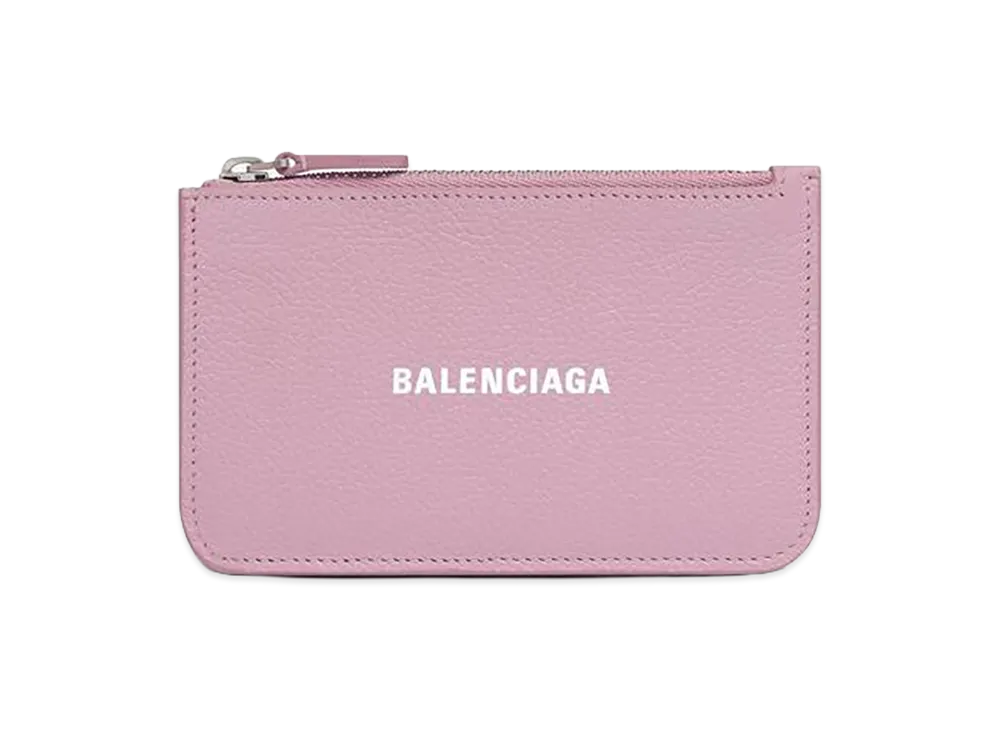 BALENCIAGA Women's Cash Large Long Coin & Card Holder "Pink"