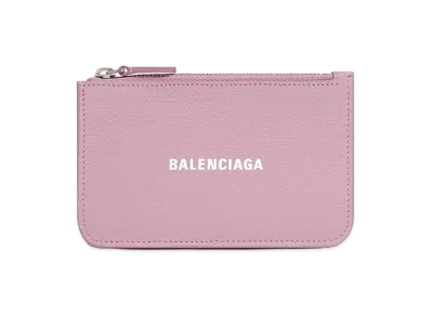 BALENCIAGA Women's Cash Large Long Coin & Card Holder "Pink"