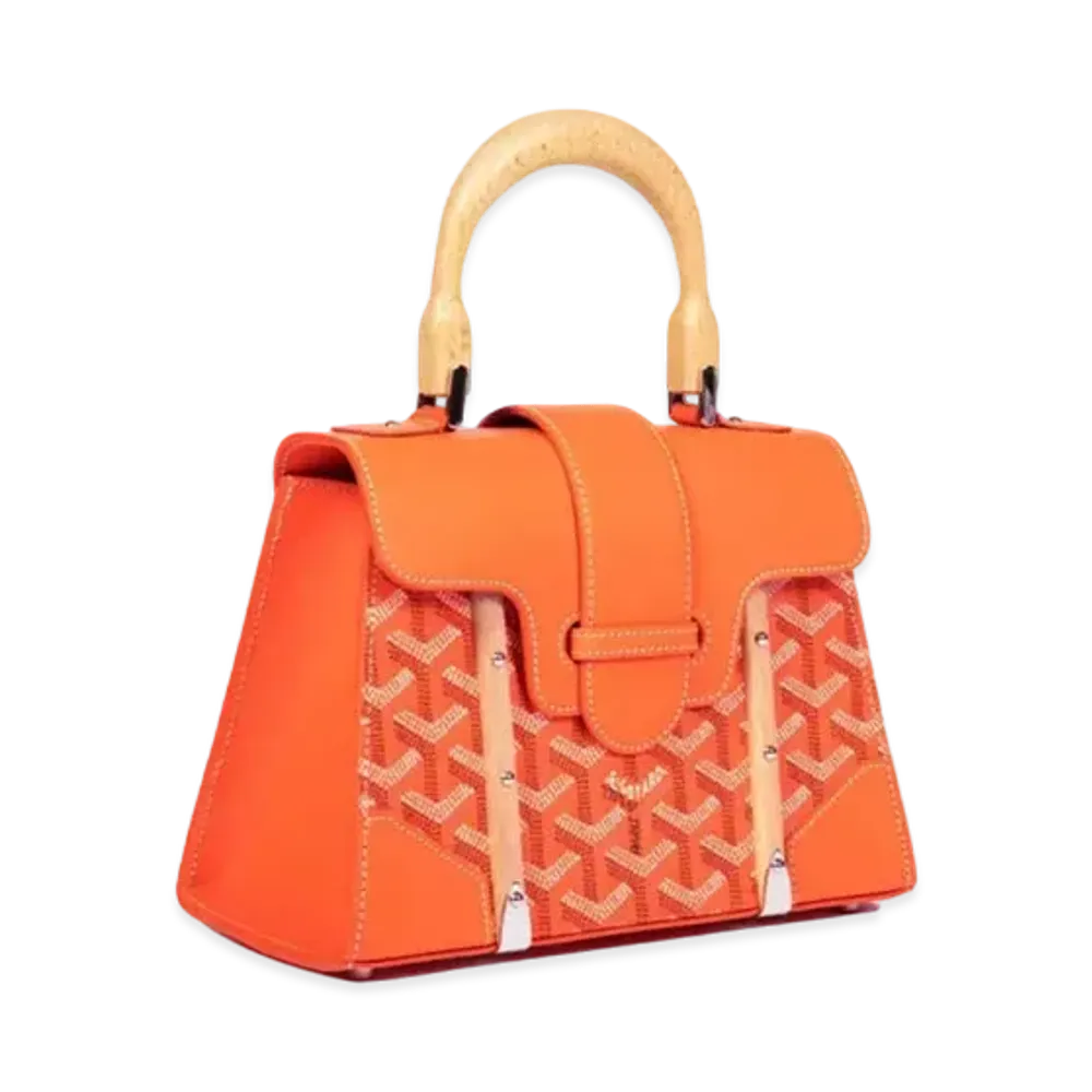 Goyard Saigon Structure Mini Bag "Orange"