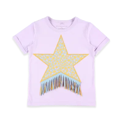 STELLA McCARTNEY Kids T-Shirts "Purple"
