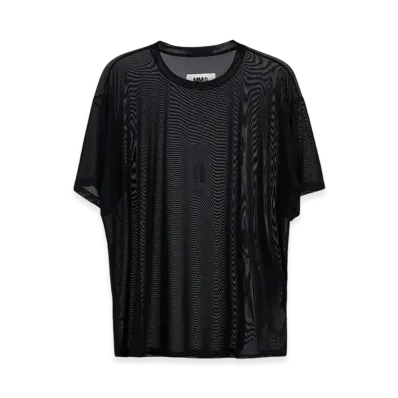 MM6 Maison Margiela Women's Logo Through T-Shirt "Black"