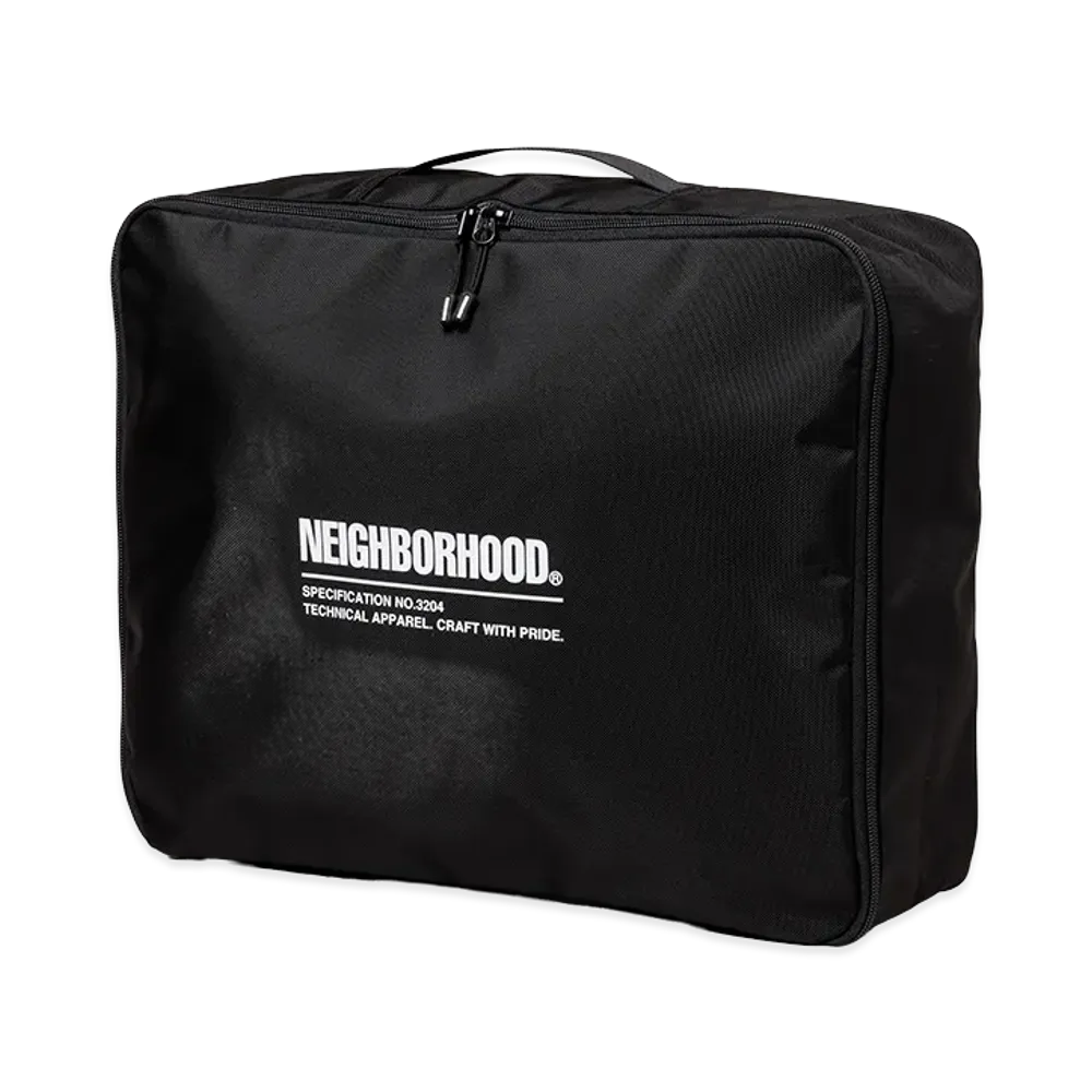 NEIGHBORHOOD Travel Pouch-L "Black"