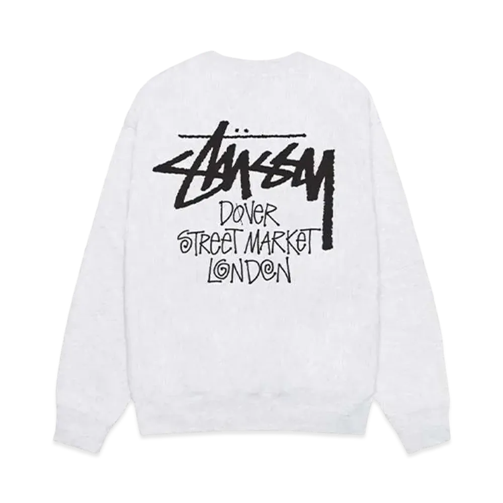 Stussy x DSM Dover Street Market Sweatshirt "Grey"