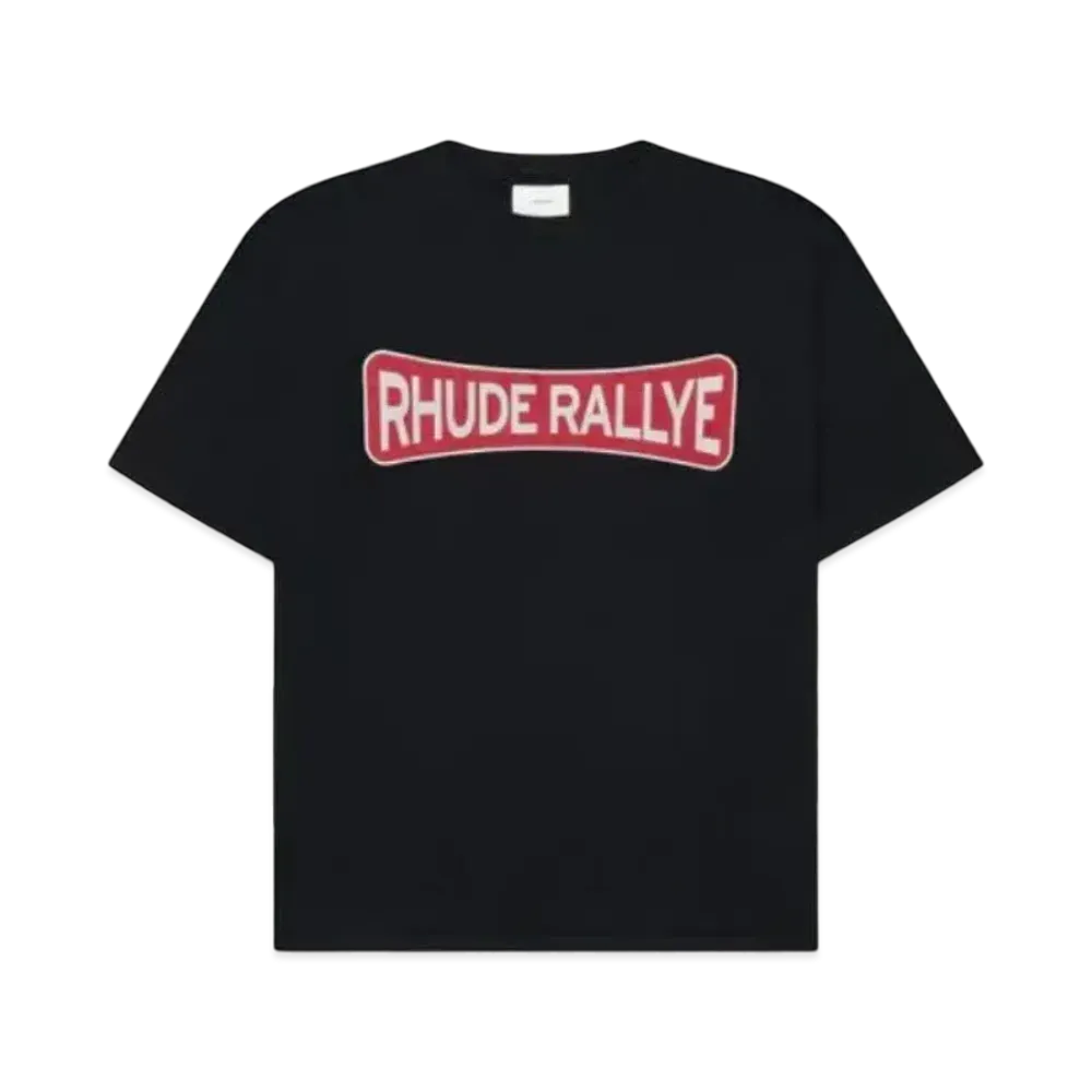 RHUDE Rallye Tee "Black"