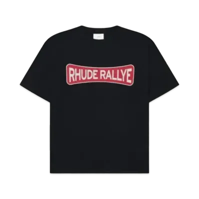 RHUDE Rallye Tee "Black"
