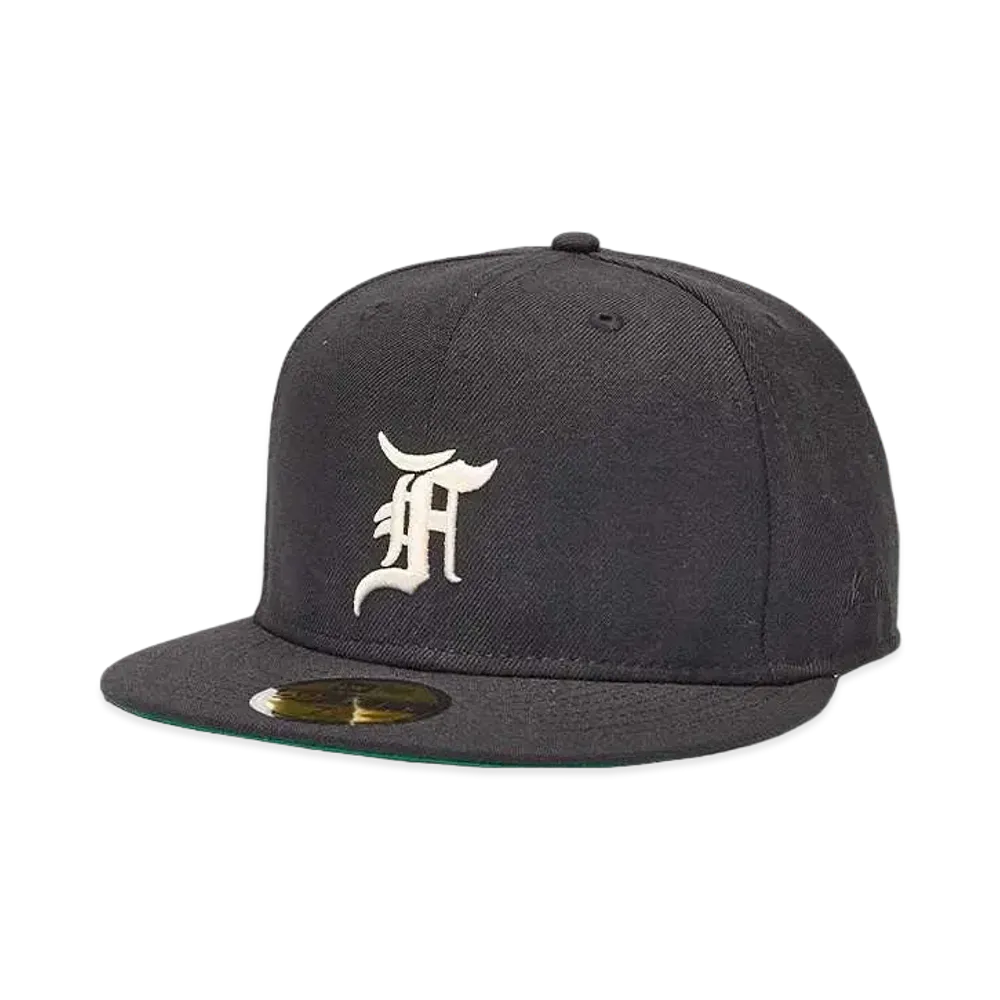 NEW ERA FEAR OF GOD ESSENTIALS 59FIFTY F LOGO Under Visor "Black"