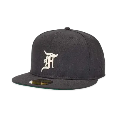 NEW ERA FEAR OF GOD ESSENTIALS 59FIFTY F LOGO Under Visor "Black"