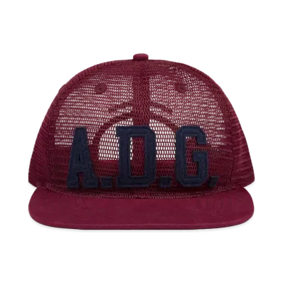 DENIM TEARS ADG Mesh Cap "Burgundy"