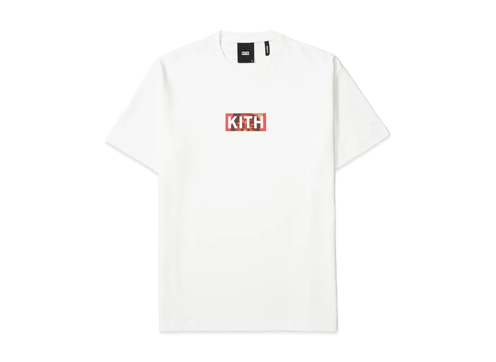 Kith The Notorious B.I.G Hypnotize Classic Logo Tee "White"
